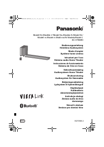 Manuál Panasonic SC-HTB690 Domácí kino