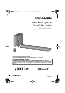 Priročnik Panasonic SC-HTB690EG Sistem domačega kina