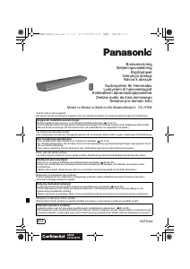 Käyttöohje Panasonic SC-HTB8EG Kotiteatterijärjestelmä