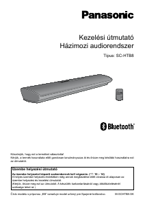Használati útmutató Panasonic SC-HTB8EG Házimozi-rendszer