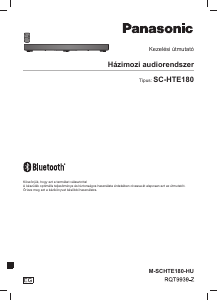 Használati útmutató Panasonic SC-HTE180 Házimozi-rendszer