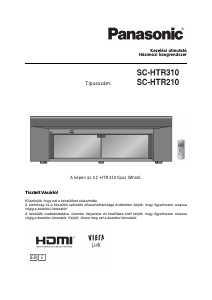 Használati útmutató Panasonic SC-HTR210 Házimozi-rendszer