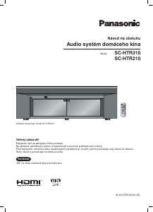 Návod Panasonic SC-HTR310 Domáce kino