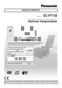 Használati útmutató Panasonic SC-PT150 Házimozi-rendszer
