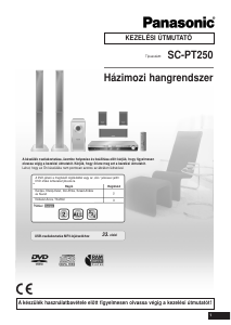 Használati útmutató Panasonic SC-PT250 Házimozi-rendszer