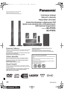 Manuál Panasonic SC-PT570 Domácí kino