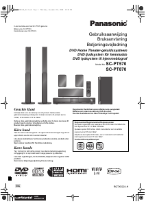 Brugsanvisning Panasonic SC-PT570 Hjemmebiosystem