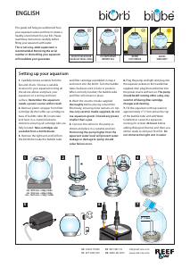 Handleiding Reef One biUbe Aquarium