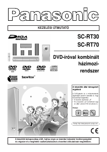 Használati útmutató Panasonic SC-RT70 Házimozi-rendszer