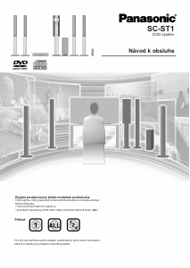 Návod Panasonic SC-ST1 Domáce kino