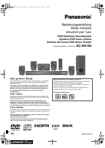 Bedienungsanleitung Panasonic SC-XH150EG Heimkinosystem