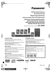 Bruksanvisning Panasonic SC-XH50EG Hembiopaket