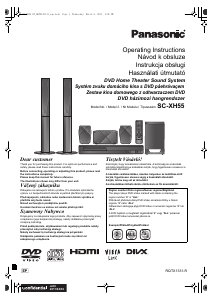 Manuál Panasonic SC-XH55 Domácí kino