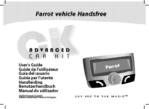 Manuale Parrot CK3100 Dispositivo vivavoce