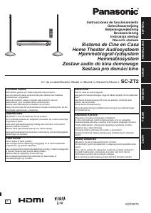 Brugsanvisning Panasonic SC-ZT2 Hjemmebiosystem