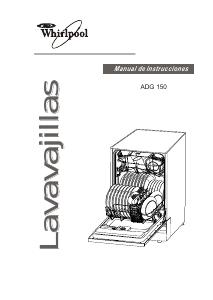 Manual de uso Whirlpool ADG 150/2 WS Lavavajillas