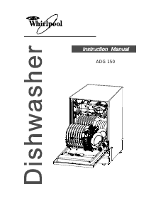 Handleiding Whirlpool ADG 150/2 WS Vaatwasser
