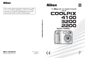 Handleiding Nikon Coolpix 2200 Digitale camera