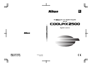 Handleiding Nikon Coolpix 2500 Digitale camera