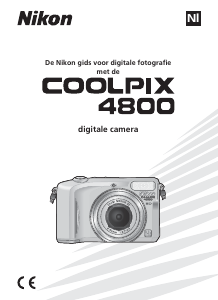 Handleiding Nikon Coolpix 4800 Digitale camera