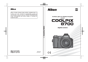 Handleiding Nikon Coolpix 8700 Digitale camera
