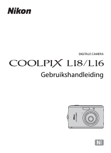 Handleiding Nikon Coolpix L16 Digitale camera