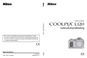 Handleiding Nikon Coolpix L120 Digitale camera