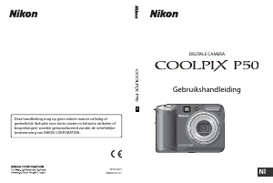 Handleiding Nikon Coolpix P50 Digitale camera