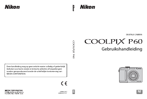 Handleiding Nikon Coolpix P60 Digitale camera