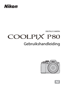 Handleiding Nikon Coolpix P80 Digitale camera