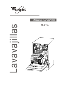 Manual de uso Whirlpool ADG 750 IX Lavavajillas