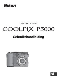Handleiding Nikon Coolpix P5000 Digitale camera