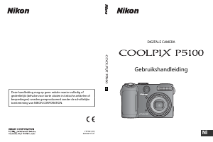 Handleiding Nikon Coolpix P5100 Digitale camera
