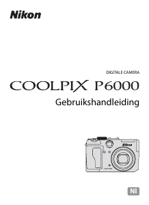 Handleiding Nikon Coolpix P6000 Digitale camera