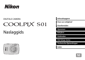 Handleiding Nikon Coolpix S01 Digitale camera