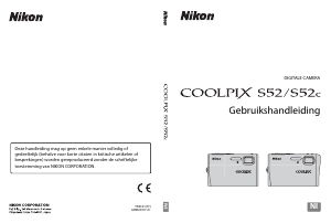 Handleiding Nikon Coolpix S52 Digitale camera