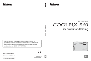 Handleiding Nikon Coolpix S60 Digitale camera