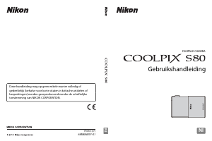 Handleiding Nikon Coolpix S80 Digitale camera