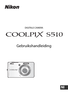 Handleiding Nikon Coolpix S510 Digitale camera
