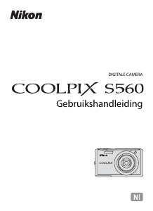Handleiding Nikon Coolpix S560 Digitale camera
