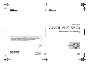 Handleiding Nikon Coolpix S570 Digitale camera
