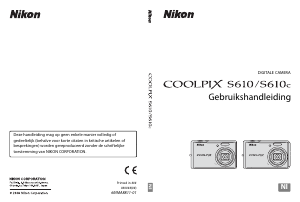 Handleiding Nikon Coolpix S610 Digitale camera