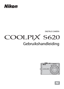 Handleiding Nikon Coolpix S620 Digitale camera