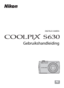 Handleiding Nikon Coolpix S630 Digitale camera
