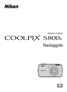 Handleiding Nikon Coolpix S800c Digitale camera