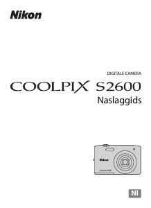 Handleiding Nikon Coolpix S2600 Digitale camera