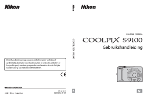Handleiding Nikon Coolpix S9100 Digitale camera