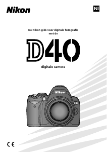Handleiding Nikon D40 Digitale camera