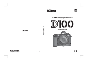 Handleiding Nikon D100 Digitale camera