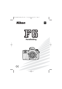 Handleiding Nikon F6 Digitale camera